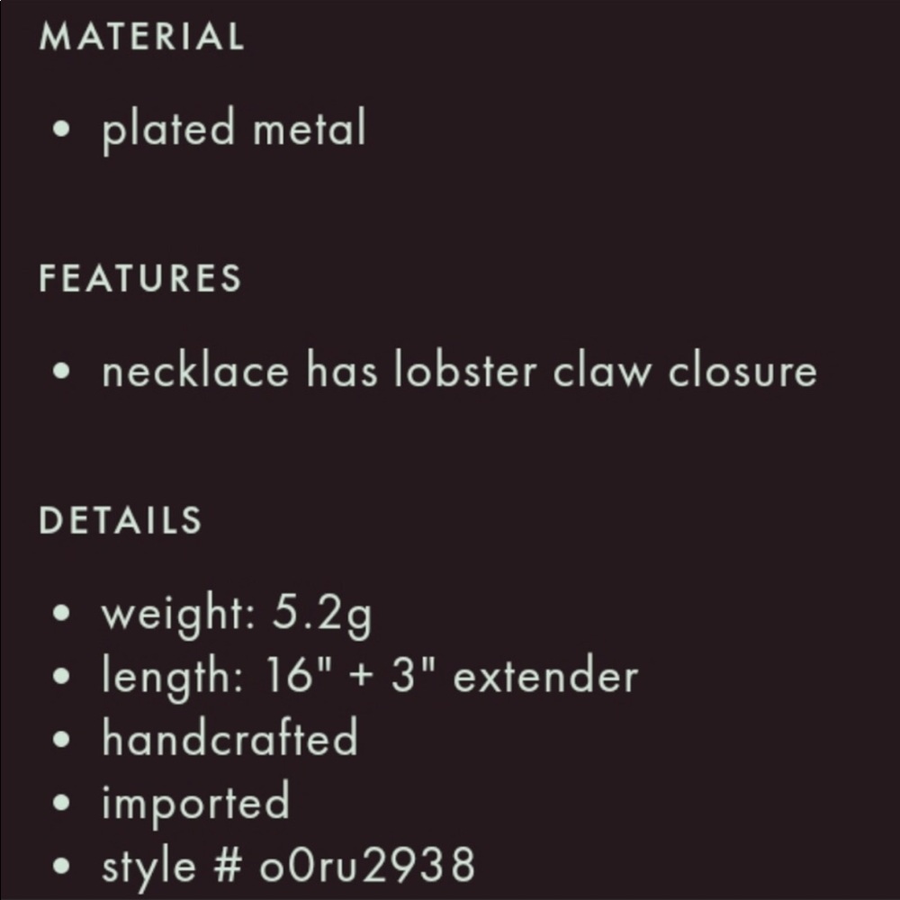 $30FIRM!! NEW Kate spade studs bow tie necklace - Picture 5 of 5